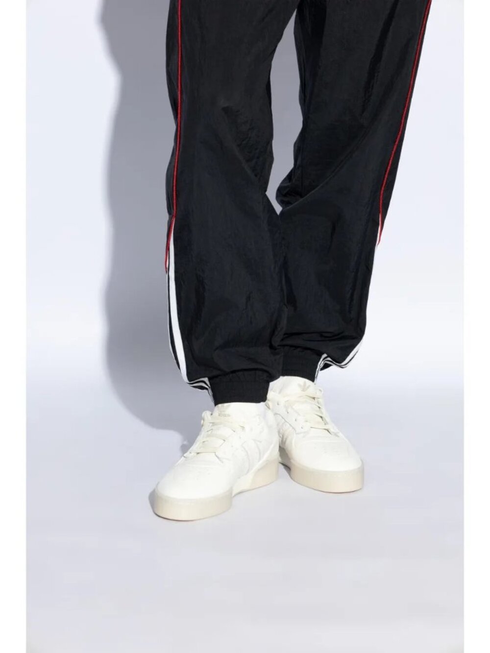 ADIDAS RIVALRY LOW. MENS WHITE SNEAKERS. FEAR OF GOD '86 DESIGN. SIZE 11.5. NEW.